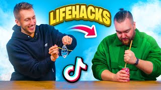 THESE TIKTOK LIFE HACKS ARE INSANE [upl. by Kalie]