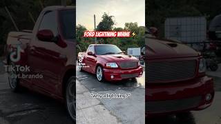 Supercharged F150 whine ⚡️fordlightning supercharged fyp [upl. by Teragramyram]