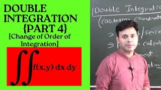 Double Integration Part 4  Change of Order of Integration in Cartesian Coordinates [upl. by Aredna]