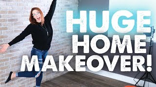 Our Biggest Home Makeover [upl. by Ellenuahs151]