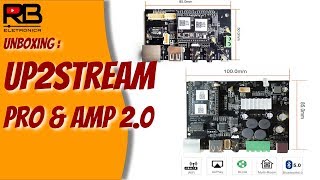 Unboxing do Up2stream PRO e do Up2stream AMP 20 da Arylic [upl. by Leoine]