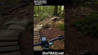 Mount Seymour Trail Hill Drive Access mtb mountainbike mtblife [upl. by Halette]