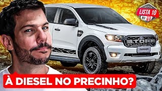 10 CAMINHONETES A DIESEL BOAS E BARATAS [upl. by Drawoh]