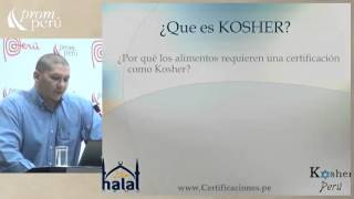 Certificaciones religiosas La Certificación Kosher y su Influencia 20 de octubre del 2013 [upl. by Asiel]