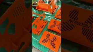 remote controlled tracked slasher mower made by Vigorun Tech [upl. by Ylrac]