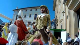 Polonesa Atarrabiako Erraldoiak 2016  Atarrabiako Jaiak  Gigantes de Villava  Fiestas de Villava [upl. by Pontone892]