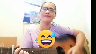 practice acoustic coverLaren directo Napupuyat by Freddie AguilarOPM [upl. by Sirromal498]