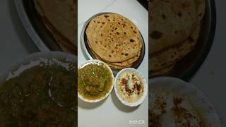 Easy Plain Paratha Recipe 😋 सादा पराठा बनाने की आसान विधि 🥰shorts shortsfeed ytshorts paratha [upl. by Anerbes]