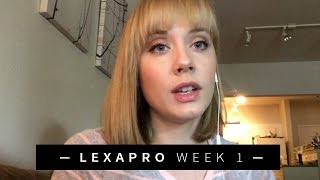 My First Week on Lexapro Escitalopram  Anxiety amp Depression [upl. by Marquez]