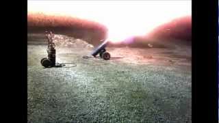 Oxy Acetylene Cannon  Big Explosive Bang [upl. by Gnihc]