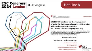 Revisión 2024 ESC EACTS Guidelines for the management of atrial fibrillation [upl. by Niotna]