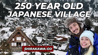 SHIRAKAWAGO Day Trip  MUST VISIT in Japan in Winter [upl. by Pillyhp311]