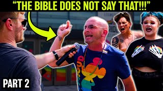 Street Preaching at WILD Gay Pride Festival  Ep 2 [upl. by Felicle]