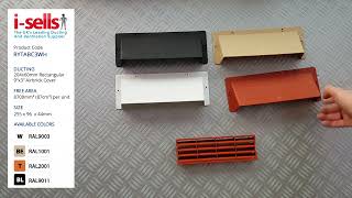 Rytons Air Brick Cowl Covers for Outside Walls [upl. by Seugirdor]