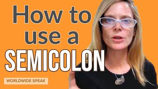 How to use a semicolon  Write Better in English [upl. by Jeffery845]