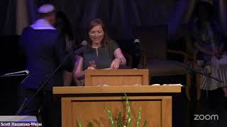 Yom Kippur 2024 Book of Life Speech Congrsswoman Lizzie Fletcher [upl. by Nosauq]