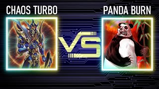 Chaos turbo vs Panda burn  Goat Format  Dueling Book [upl. by Bellda118]