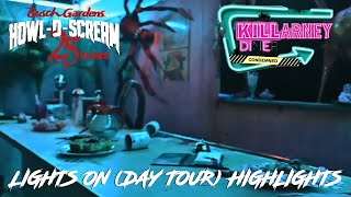 KILLarney DInEr Condemned Day Tour Walk Through BUSCH GARDENS Virginia HowlOScream 2024 [upl. by Zined]