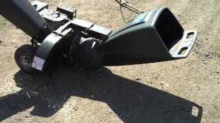 Wood Chipper 10 HP Yard Machine By MTD [upl. by Mastrianni]