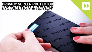 Do privacy screen protectors really work Installation amp review [upl. by Libnah]