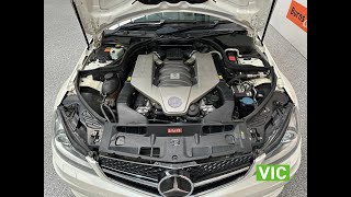 2012 Mercedes AMG C63  Engine Video [upl. by Merci]