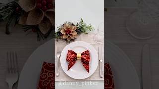 Diy para arrasar na mesa posta de Natal 🎄🎅 mesaposta natal diynatal [upl. by Ellehcsor]