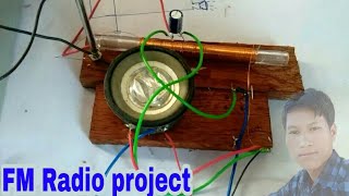 Analog FM radio projecteasy process making by babu Narah [upl. by Martres891]