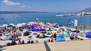 Chorvatsko  ⛱ Baška Voda 2024 ☀ [upl. by Laetitia]