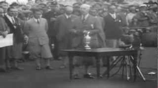 Bobby Jones 1930 Open Championship  Royal Liverpool Golf Club Hoylake [upl. by Aniat]