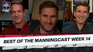 Best of the ManningCast Week 14  Monday Night Football with Peyton amp Eli [upl. by Iaoh]