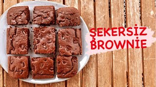 Şekersiz Efsane Brownie Tarifi  Nefis Brownnie  My kithcen Yemek Tarifleri [upl. by Ettebab999]