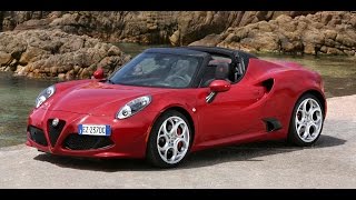 Alfa Romeo 4C Spider un cabriolet sportif à létat sauvage [upl. by Annayram]