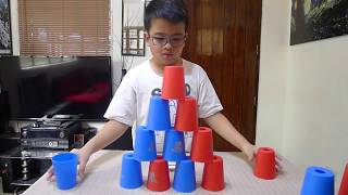 Demonstrating Sport Stacking Unleash Your Inner Champion with Cup Stacking 2018 [upl. by Monarski882]