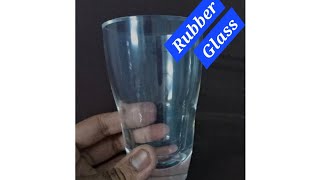 RUBBER GLASS glass patilmagicshop patilmagic magic magician glassmagictrick rubber [upl. by Eustashe]