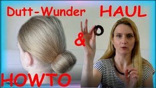 Das Dutt Wunder  Schnell und einfach  😅  zum Dutt Hairstyle Haul  HowTo [upl. by Goran164]