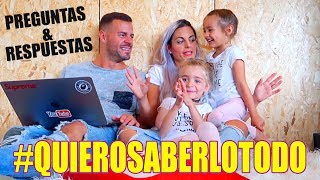 QUIERO SABERLO TODO PREGUNTAS Y RESPUESTAS 😃 Itarte Vlogs [upl. by Jarlathus]