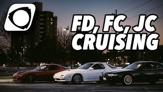 We Take The 20B FD a MINT S5 TII and the JC Eunos Cosmo Out [upl. by Stella]