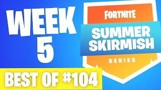 BEST OF FORTNITE FR 104 ► SUMMER SKIRMISH WEEK 5 AVEC KINSTAAR HUNTER amp AIRWAKS [upl. by Hasan]