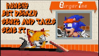 FNFDorkly Sonic And Tails Sing Hungry [upl. by Saucy]