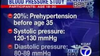 Healthbeat  Prehypertension amp Heart Disease [upl. by Lirbij408]