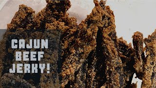 Battered Cajun Beef Jerky Recipe  Best Homemade Beef Jerky Made In A Dehydrator Oven [upl. by Ahtaela]