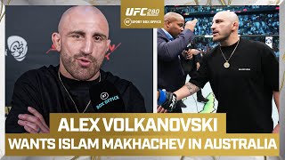 Alex Volkanovski excited to fight Islam Makhachev in Australia  UFC280 Exclusive Interview [upl. by Charin501]