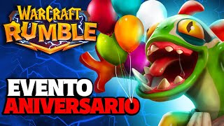 LLEGÓ EL ANIVERSARIO ¡REGALOS DIARIOS INTERCAMBIO DE NÚCLEOS SKINS Y MÁS  WARCRAFT RUMBLE [upl. by Howlend319]