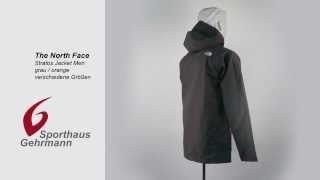 North Face Stratos Jacket Men asphalt grey  grauorange [upl. by Jeffie]