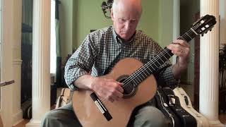 Comparison of an Adalid and Falkiner classical guitar [upl. by Enneyehc]