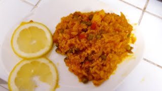 Famous Spainish Paella RecipePalma De Mallorca PaellaFood vlogSpainish RecipesCookingFoodEat❤ [upl. by Heinrike]