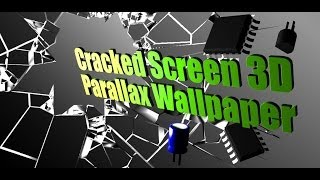 3D Parallax Cracked Screen Live Wallpaper for Android [upl. by Ahsiaa764]