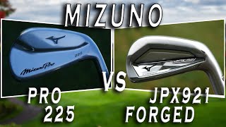 Mizuno Pro 225 vs JPX921 Forged Feel and Looks Review [upl. by Seraphina]