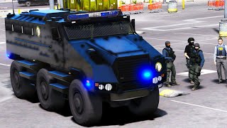 GTALSPDFR04 LA BRI VA AU CONTACT  FORCE SPÉCIALE DE POLICE 402 [upl. by Galatia]