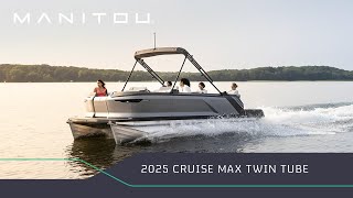 New Cruise MAX Twin Tube  Manitou Pontoons [upl. by Weaks64]